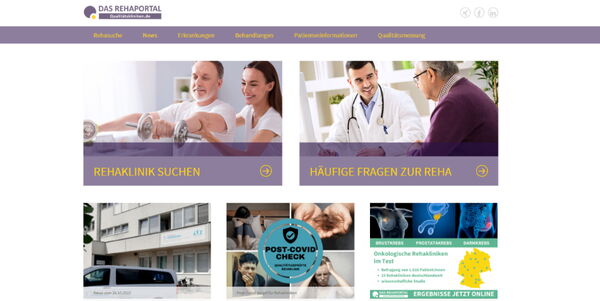 Reha Klinik suchen