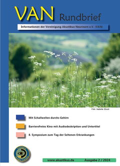 VAN Rundbrief 2/2024 VAN Rundbrief 2/2024
