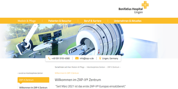 ZAP-X® in Lingen